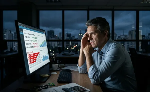 Fluxo de caixa em tempo real: por que 63% das empresas brasileiras ainda operam no escuro