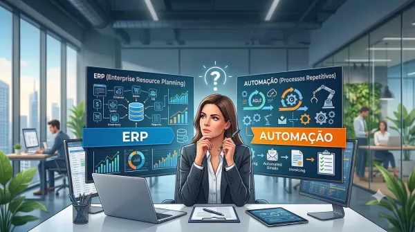 Como saber se sua empresa precisa de um ERP ou só de uma automação